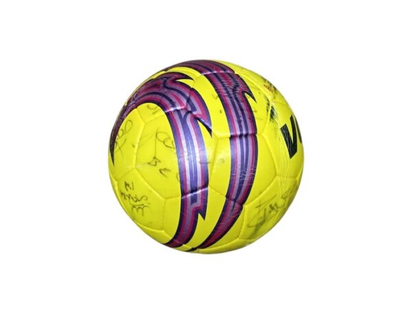 MATCH BALL FIRMADO CRUZ AZUL METEORO BALON - Imagen 3