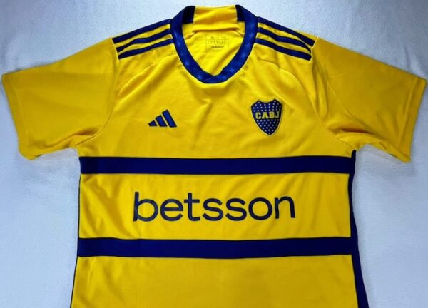 CLUB BOCA JUNIORS JERSEY MATCH WORN ALTERNATIVO 2025 - Imagen 2