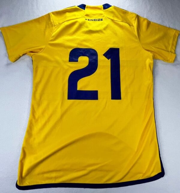 CLUB BOCA JUNIORS JERSEY MATCH WORN ALTERNATIVO 2025 - Imagen 3
