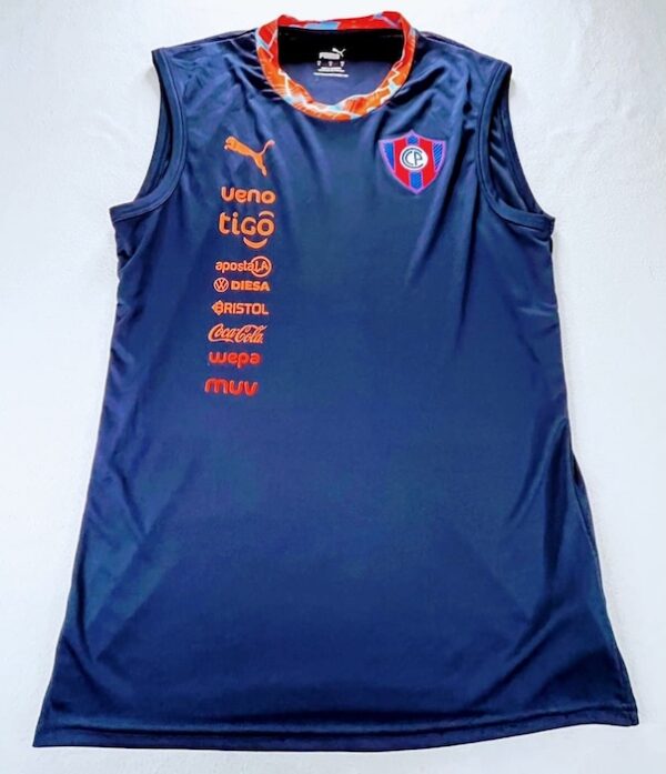 CLUB CERRO PORTEÑO MUSCULOSA USADA POR JUGADOR 2025