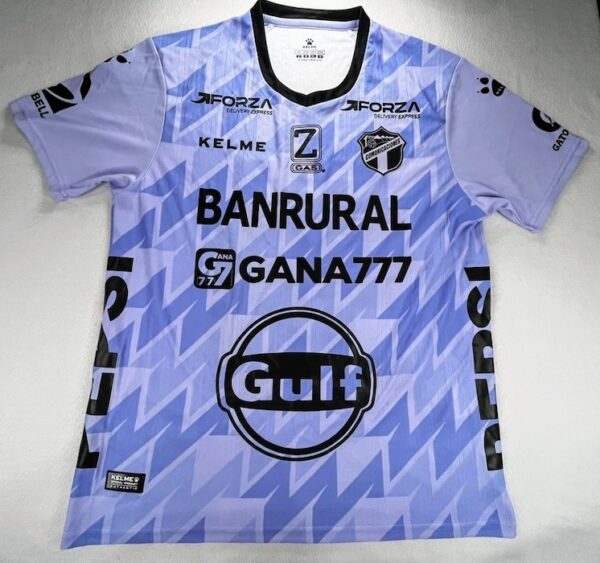 CLUB COMUNICACIONES JERSEY MATCH WORN VIOLETA 38