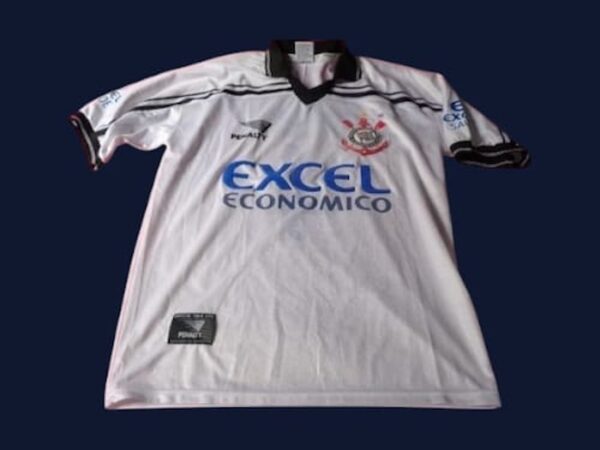 CLUB CORINTHIANS JERSEY MATCH WORN RETRO GAMARRA