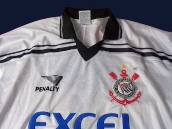CLUB CORINTHIANS JERSEY MATCH WORN RETRO GAMARRA - Imagen 2