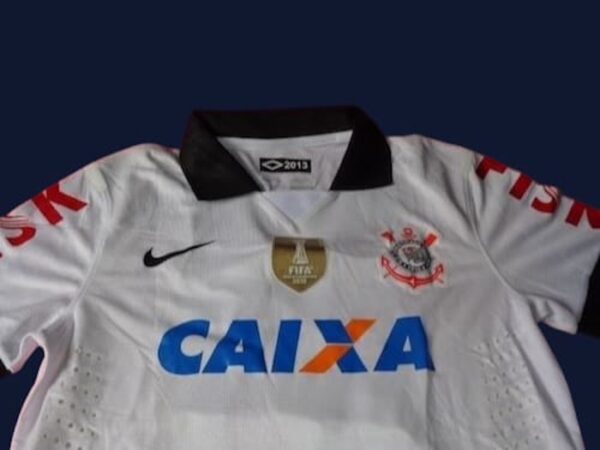 CLUB CORINTHIANS JERSEY MATCH WORN ROMARINHO - Imagen 2