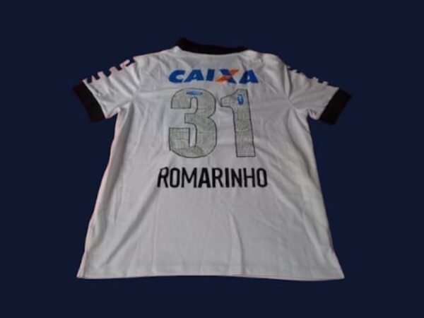CLUB CORINTHIANS JERSEY MATCH WORN ROMARINHO - Imagen 3