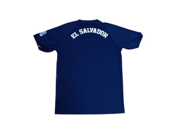 SELECCION EL SALVADOR CAMISETA DE PRACTICA USADA POR JUGADOR - Imagen 3