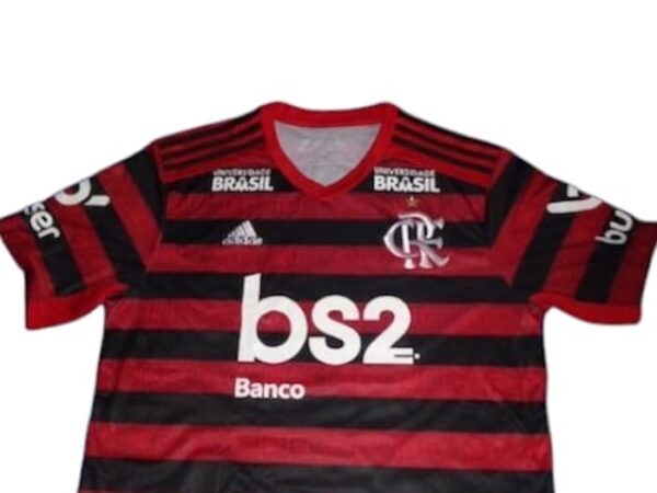 CLUB FLAMENGO JERSEY MATCH WORN TITULAR - Imagen 2