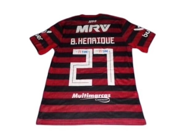 CLUB FLAMENGO JERSEY MATCH WORN TITULAR - Imagen 3