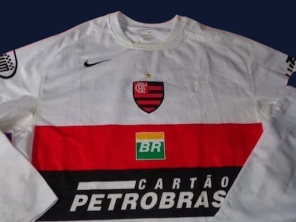 CLUB FLAMENGO JERSEY MATCH WORN MANGA LARGA - Imagen 2