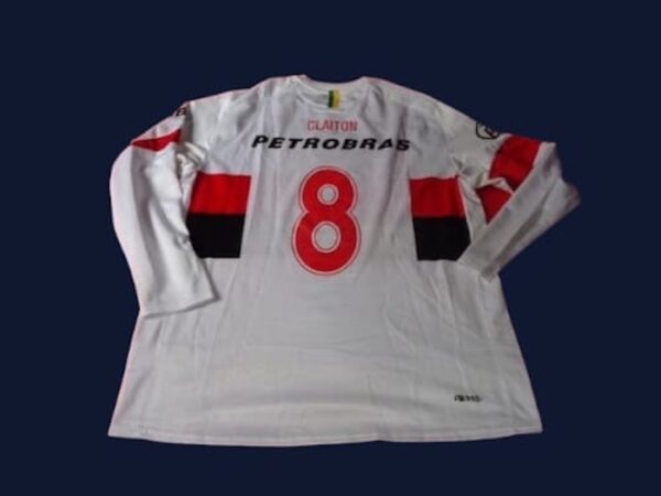 CLUB FLAMENGO JERSEY MATCH WORN MANGA LARGA - Imagen 3