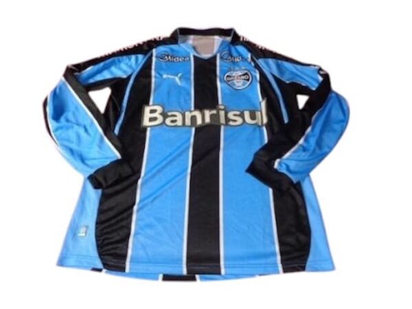 CLUB GREMIO JERSEY MATCH WORN MANGA LARGA MAGRAO