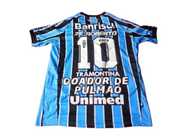 CLUB GREMIO JERSEY MATCH WORN ZÉ ROBERTO CONMEMORATIVA - Imagen 3