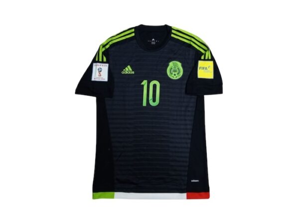 SELECCION MEXICANA JERSEY MATCH WORN CORONA ELIMINATORIAS 2018
