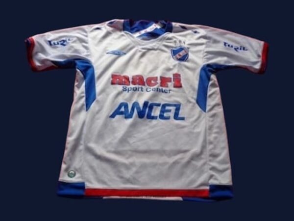 CLUB NACIONAL JERSEY MATCH WORN 7