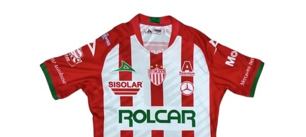 CLUB NECAXA JERSEY MATCH WORN TITULAR DELGADO 15 - Imagen 2
