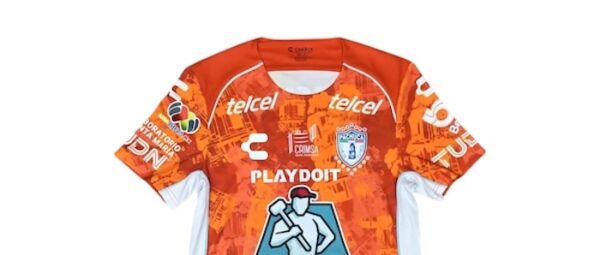 CLUB PACHUCA JERSEY MATCH WORN ALTERNATIVO 2025 MONTIEL - Imagen 2