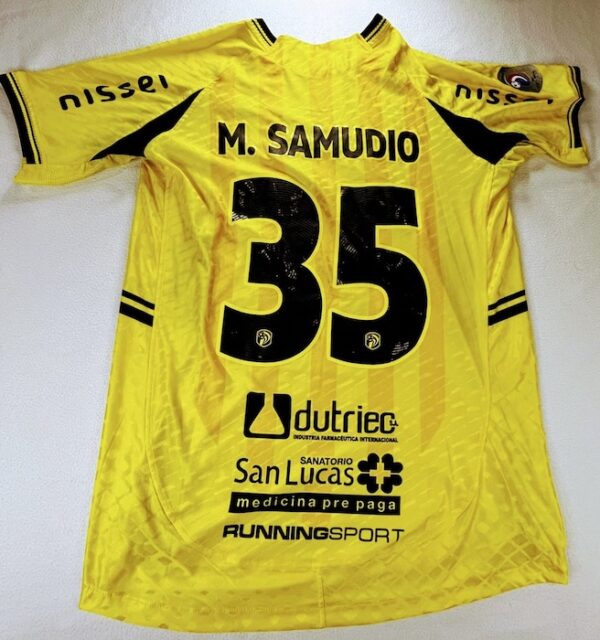CLUB RECOLETA JERSEY MATCH WORN SAMUDIO - Imagen 3