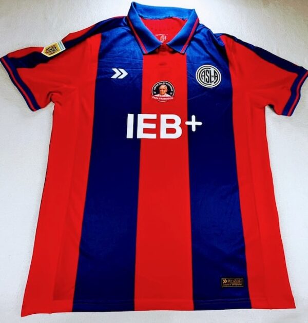 CLUB SAN LORENZO JERSEY HOMENAJE A PAPA TITULAR