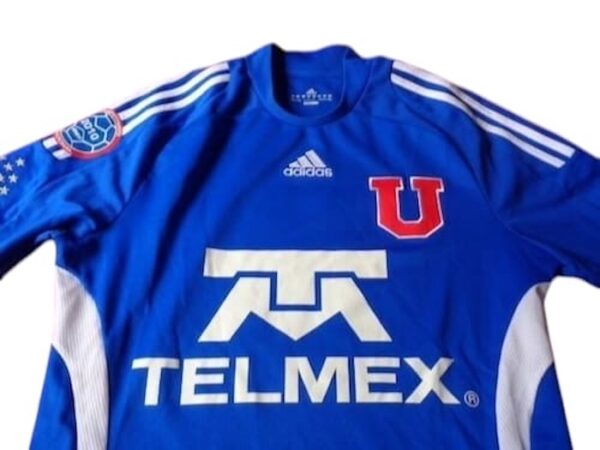 CLUB UNIVERSIDAD DE CHILE JERSEY MATCH WORN RETRO 9 - Imagen 2