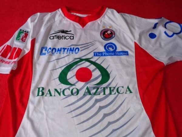 CLUB VERACRUZ JERSEY MATCH WORN RETRO RAYMONDA - Imagen 2