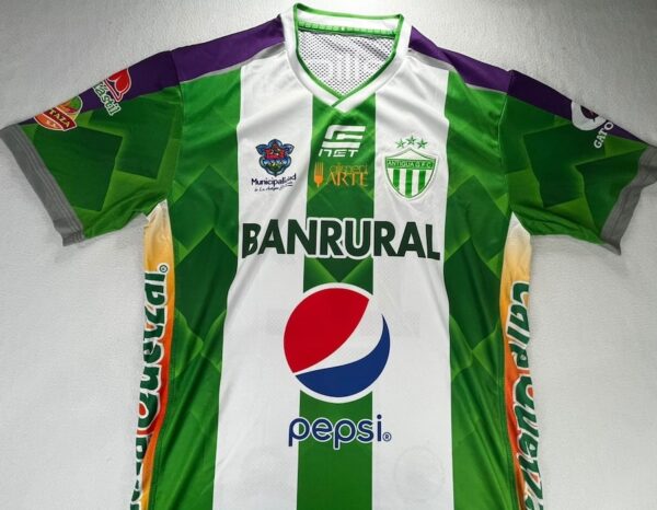 CLUB ANTIGUA JERSEY MATCH WORN RETRO 12 - Imagen 2