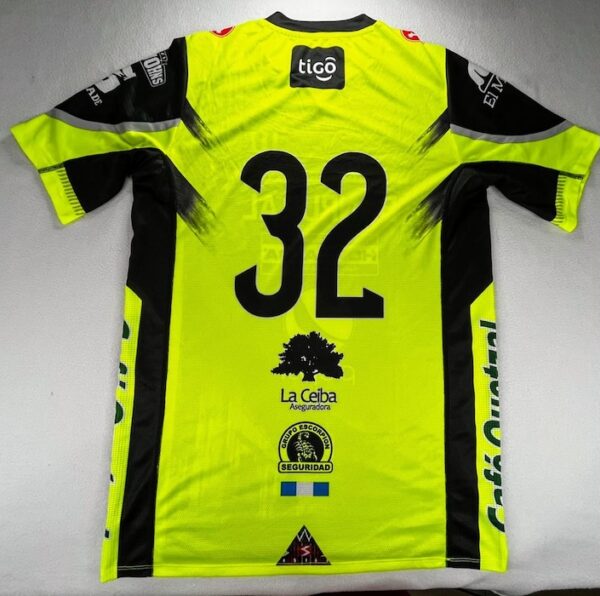 CLUB ANTIGUA GUATEMALA JERSEY MATCH WORN RETRO 32 - Imagen 3