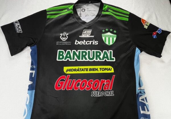 CLUB ANTIGUA GUATEMALA JERSEY MATCH WORN RETRO - Imagen 2