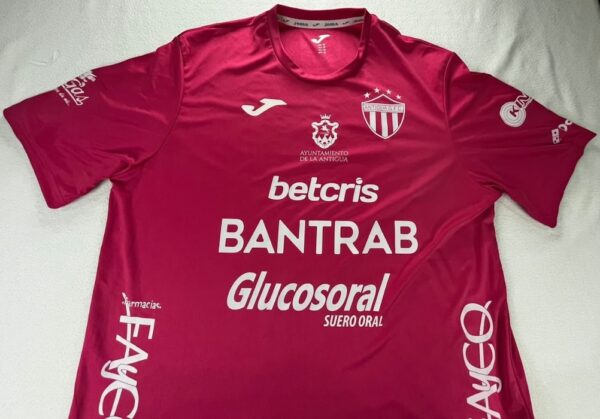 CLUB ANTIGUA JERSEY MATCH WORN RETRO 1O ROSA - Imagen 2