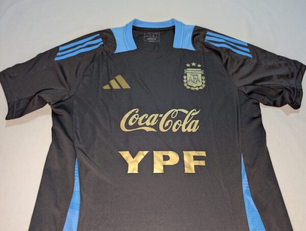 SELECCION ARGENTINA CAMISETA DE PRACTICA USADA POR JUGADOR 2025 - Imagen 2