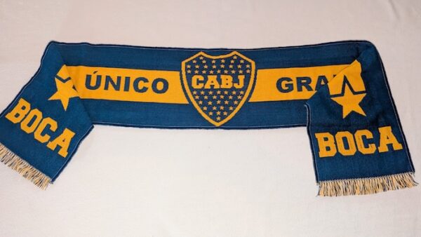 CLUB BOCA JUNIORS BUFANDA UNICO GRANDE