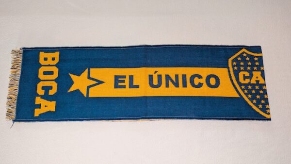 CLUB BOCA JUNIORS BUFANDA UNICO GRANDE - Imagen 2