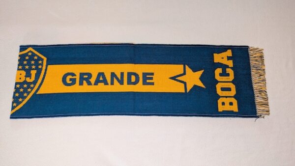 CLUB BOCA JUNIORS BUFANDA UNICO GRANDE - Imagen 3