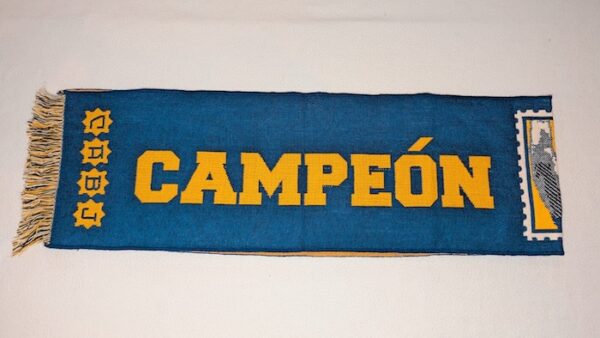 CLUB BOCA JUNIORS BUFANDA CAMPEON DIEGO METRO - Imagen 2