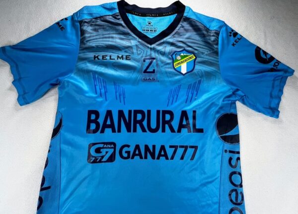 CLUB COMUNICACIONES JERSEY MATCH WORN 45 - Imagen 2