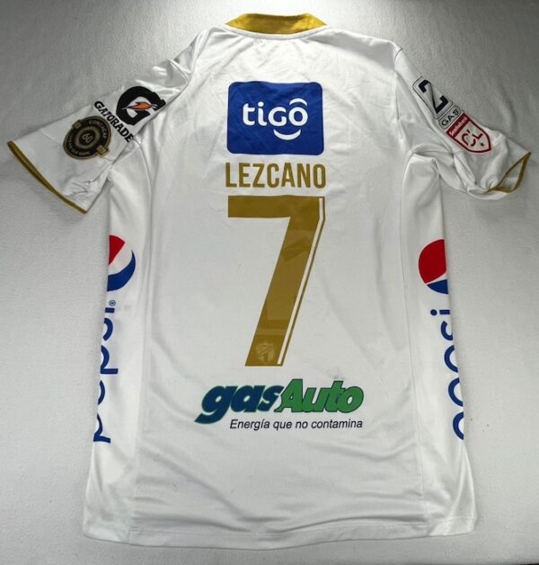 CLUB COMUNICACIONES JERSEY MATCH WORN LEZCANO CONCACHAMPIONS - Imagen 3