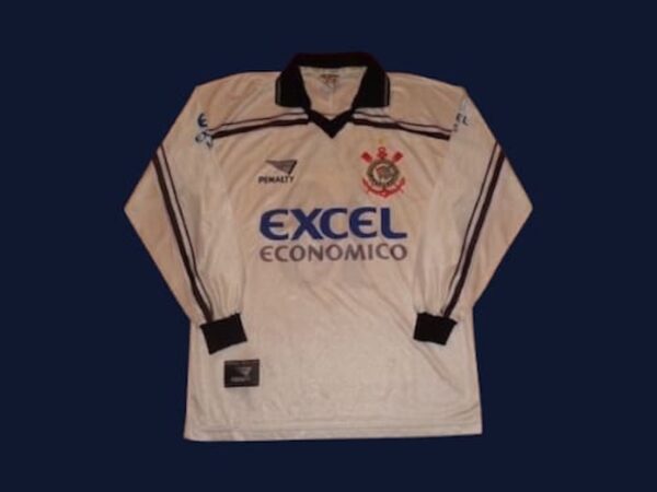 CLUB CORINTHIANS JERSEY MATCH WORN RETRO MANGA LARGA