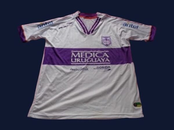 CLUB DEFENSOR SPORTING JERSEY MATVH WORN 23