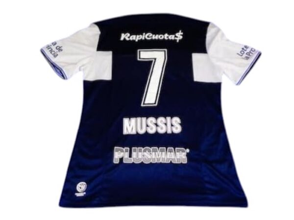 CLUB GIMNASIA Y ESGRIMA LA PLATA JERSEY MATCH WORN MUSSIS - Imagen 3