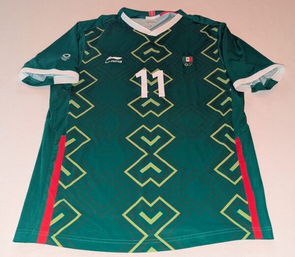 SELECCION MEXICANA JERSEY VEGA PREPARADO JUEGOS OLIMPICOS 2020