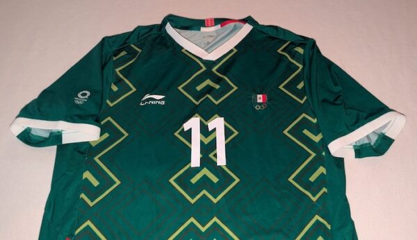 SELECCION MEXICANA JERSEY VEGA PREPARADO JUEGOS OLIMPICOS 2020 - Imagen 2