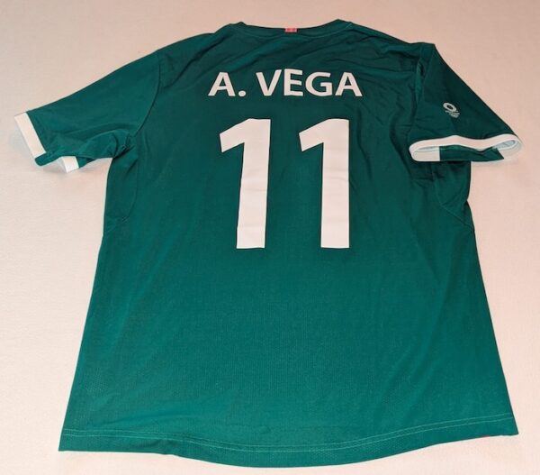SELECCION MEXICANA JERSEY VEGA PREPARADO JUEGOS OLIMPICOS 2020 - Imagen 3
