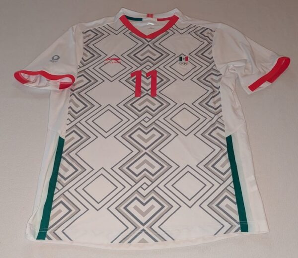 SELECCION MEXICANA JERSEY PREPARADO JUEGOS OLIMPICOS 2020 TOKIO VEGA