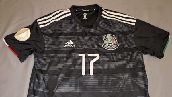 SELECCION MEXICANA JERSEY MATCH WORN FIRMADO CALDERON - Imagen 3