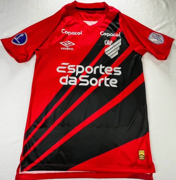 CLUB ATLETICO PARANAENSE JERSEY MATCH WORN COPA SUDAMERICANA