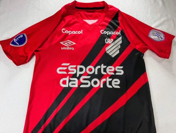 CLUB ATLETICO PARANAENSE JERSEY MATCH WORN COPA SUDAMERICANA - Imagen 2