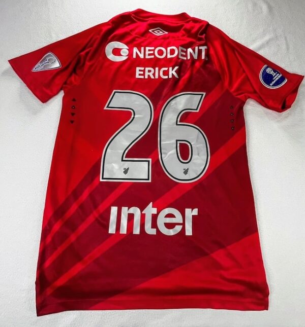 CLUB ATLETICO PARANAENSE JERSEY MATCH WORN COPA SUDAMERICANA - Imagen 3