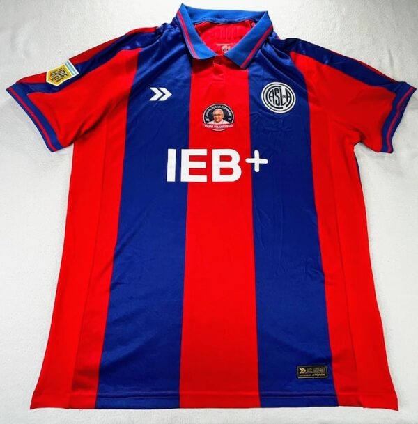 CLUB SAN LORENZO CAMISETA JERSEY TITULAR HOMENAJE PAPA