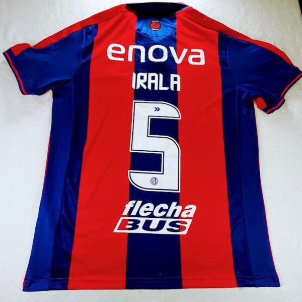 CLUB SAN LORENZO CAMISETA JERSEY TITULAR HOMENAJE PAPA - Imagen 3