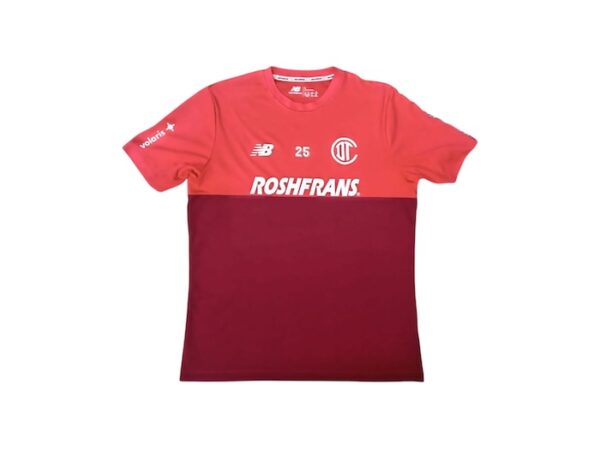 CLUB TOLUCA JERSEY DE PRACTICA USADO POR JUGADOR