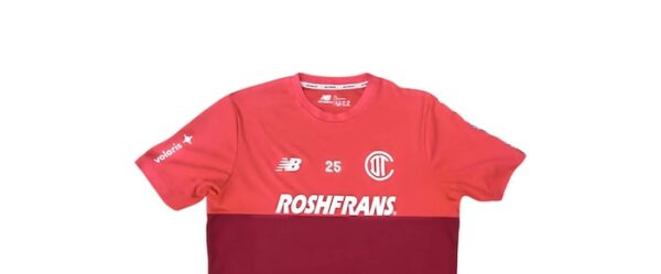 CLUB TOLUCA JERSEY DE PRACTICA USADO POR JUGADOR - Imagen 2